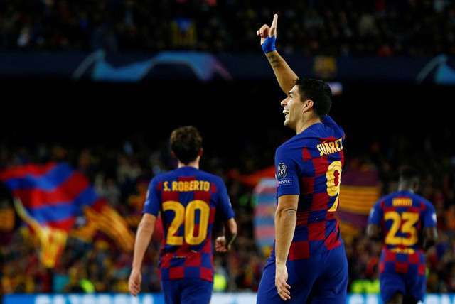  苏亚雷斯伤愈复出首战，乌拉圭锋霸锋芒再现